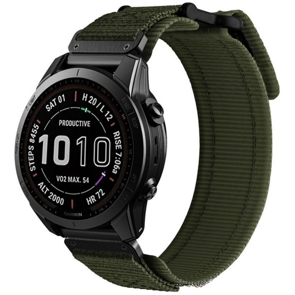  Ремешок Tech-Protect Scout Pro для Garmin Fenix 3 | 5X | 3HR | 5X Plus | 6X | 6X Pro | 7X Military Green (9319456605549)